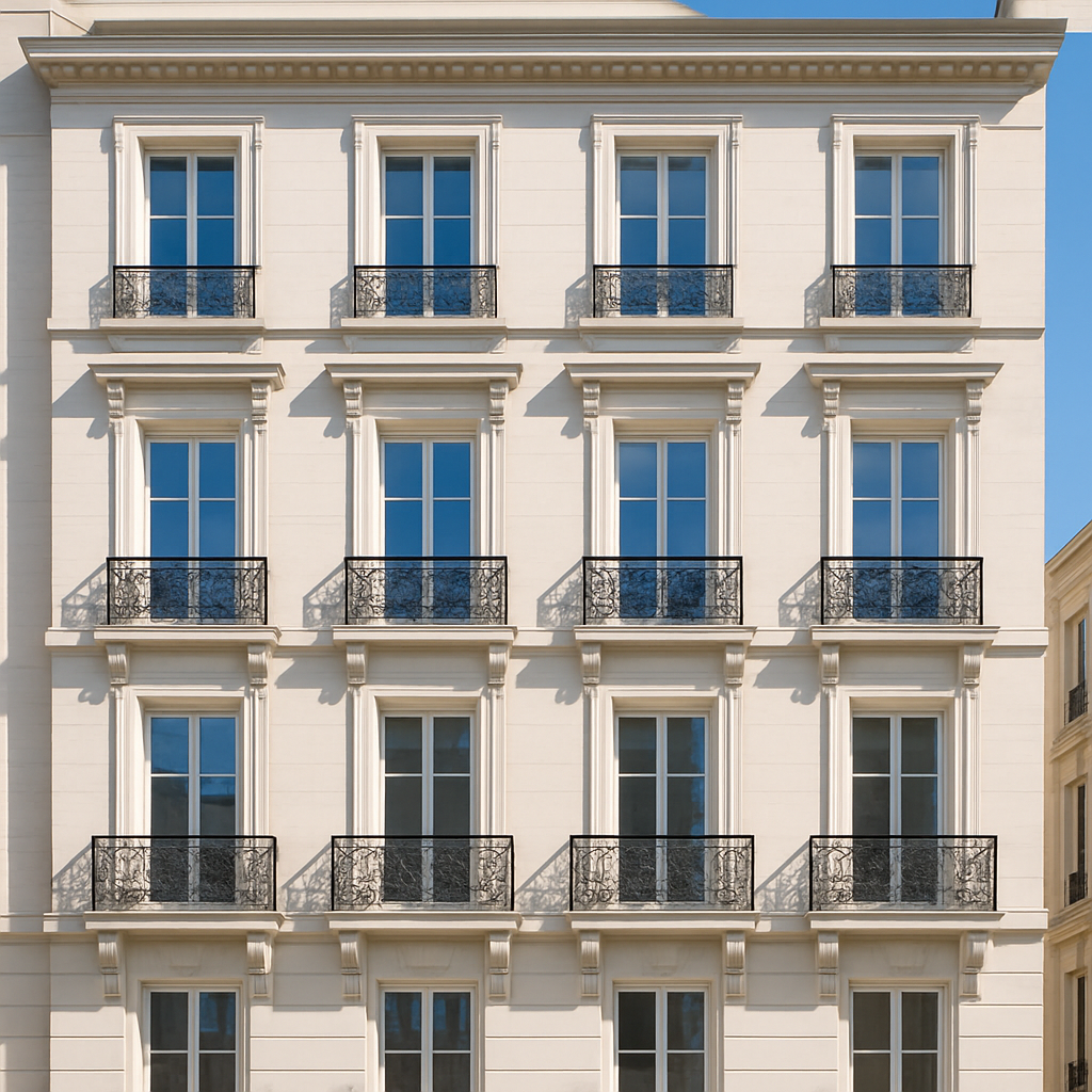 Après — Façade d'immeuble - Oyonnax